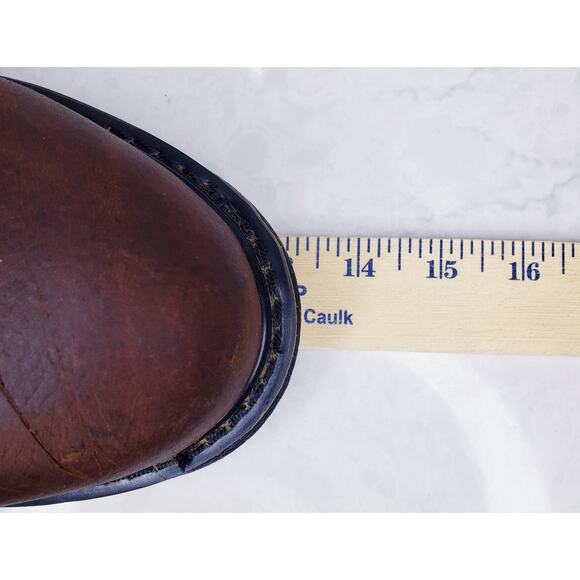 Rocky Original Ride Lacer 9" Boots Men's US 13Wide Waterproof Western Brown 2723 - Picture 12 of 13